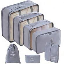 6/7/8/9/10/11pcs Portable Travel Storage Bag Set, Organizing And Storage, College Dorm Essentials, Packing Cubes, For Luggage, Lightweight Durable Fashion - View 15