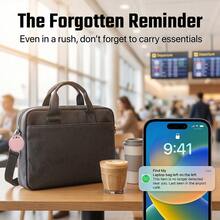 RSH 5pcs AirTag Smart Tags, "Find My" Luggage Tracker, Compatible With IPhone (IOS Only, Not Compatible With Android), Global Precise Anti-Loss Positioning Smart Tracker, Replaceable Battery, Privacy Protection, Suitable For Keys, Backpacks, Suitcases - Multicolor - View 3