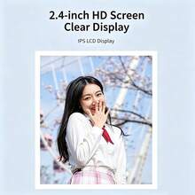 Fashionable And Easy-To-Use High-Definition Digital Camera, 2.4-Inch IPS Screen, Auto Focus, With Supplementary Light, Capable Of Taking Photos And Videos, Portable CCD, Equipped With 64G Memory Card, Easy To Operate, Ideal Gift For Festivals - Multicolor - View 7