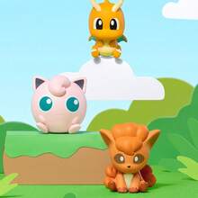 Miniso Little Adventures Series Vol.3 Mini Figure Mixed Pack, Solid PVC Pocket Monster Statues, Cute Chibi Character Models, Tabletop Display Ornaments, Popular Game IP Collectible Toy For Anime Hobbyists (1 PC Random Delivery) - Multicolor - View 2