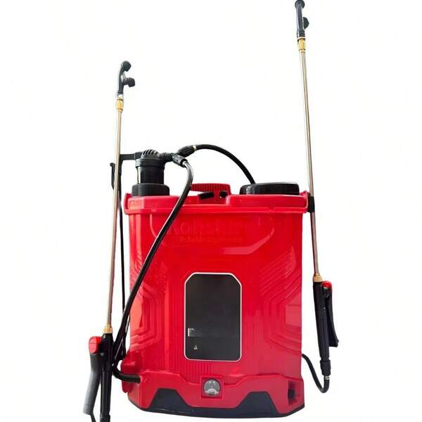 Aspersora híbrida Kohshiro roja 20 litros, fumigadora combinada eléctrica y manual para jardín, campo y limpieza