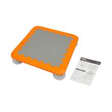 kangten Small Trampoline, Mini Bouncing Board, Balance And Bounce For Indoor And Outdoor Use - Orange - View 6