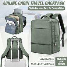 40*30*20cm Mochila de viaje con compresión al vacío, con bomba portátil, bolsa de viaje al vacío sellada de 35L, con sistema de vacío, bolsas de compresión transparentes, cubos de embalaje, múltiples bolsillos, tamaño aprobado por aerolíneas, mochila práctica para estudiantes y viajes al aire libre, disponible en varios colores - Multicolor - Ver 18