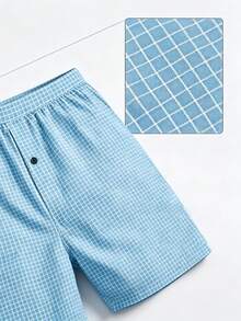3pcs Men's Alro Boxer Briefs, Fashionable Print Design, Casual Home Sleep Shorts, Travel Hot Spring Beach Pants, Soft Comfortable Breathable, Suitable For All Seasons, Sports Pants - Multicolor - View 5