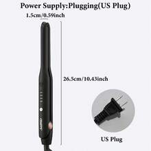 CRASTS Narrow Bangs & Hair Ends Clip, Unisex, Root Volumizer, Adjustable Temperature Hair Styling Tool - US A Type Plug(110-127V) - View 12