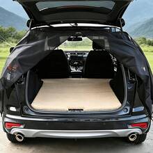 1pc Car Trunk Mosquito Net Screen, Magnetic Car Trunk Sunshade Mosquito Net Curtain, Summer Camping Picnic Gear, Mosquito-Proof Ventilated Mesh Screen, Suitable For Road Trips, Universal SUV Trunk Net, Car Mosquito Net, Camping Mosquito Net, With Storage Bag - Random - View 5