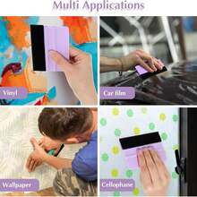 2 buah/1 buah Scraper Felt, Scraper Vinyl, Alat Lukis Stiker Pola, Cocok Untuk Pembuatan Tanda Buatan Tangan DIY, Aplikasi Film, Scrapbooking, Kerajinan Kertas, Pembuatan Kartu Ucapan, Menjahit, Seni Huruf, Siluet, Embossing, Kerajinan Tangan, Windows, Dll., Hadiah Sempurna Untuk Pecinta Kerajinan Tangan Selama Musim Kembali ke Sekolah - Beraneka warna - View 3