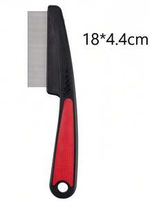1件深層清潔頭皮刷，小齒梳，去除頭皮屑，長柄髮刷梳，美髮造型工具，髮飾配件 - 多色 - 查看 4