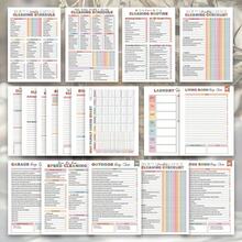 1pc Aesthetic ADHD Cleaning Spiral Notebook, Housework Schedule And Checklist, Professional Home Management Journal For Home Makers, Home Organization System, Daily Task Management - A - View 3