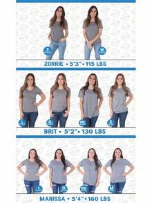 Women T-Shirts - Heather Red - Nure 的妻子 - 查看 8