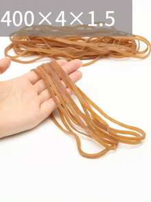 40pcs/100pcs Extra Long High Elasticity Rubber Bands, Durable Natural Rubber Bands For Office Packing And Bundling, Suitable For Office, School And Home Organization - Perfect For Securing Trash Cans, Folders, Documents - Rubber Band - View 9