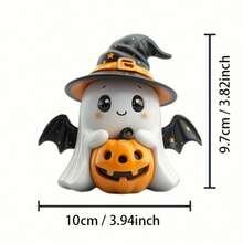 Car Decals, Halloween Pumpkin Ghost, Festive, Creative, Quirky, Stickers For Refrigerators, Car Body Decals. - Pumpkin Ghost - View 5