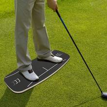 Golf Pressure Plate Golf Training Aid For Indoor Practice Weight Shift Balance Board - Black - View 5