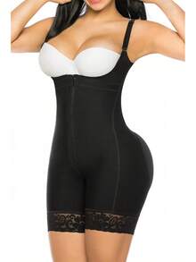 YIANNA  Colombianas Shapewear For Women Postpartum Tummy Control Body Shaper Butt Lifter Bodysuit - 1-black - View 4