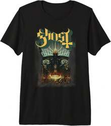 Ghost Meliora Premium Tri-Blend T-ShirtThe Most Comfortable And Suitable Outfit For Traveling And Having Fun.The Most Wonderful Gift. - 黑色 - 查看 7