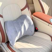 1pc Car Headrest Pillow, Memory Foam Lumbar Support Cushion For Car Seat, Neck Pillow And Back Support For Driving - A - View 19