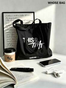 Hasbro THIS THAT Canvas Tote Bag, New Album THIS THAT RUN IT, STAY Support Gift Bag, Suitable For Birthday, Comeback Period And Other Occasions - Multicolor - View 6