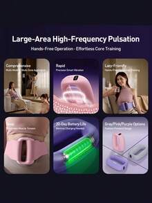 Philips PPM3602G Circular Massage Gun, Smart Vibration Muscle Massager With Ergonomic Strap, Multi-Mode Full Body Use, USB-C Charging, 20-Day Long Battery Life - View 3