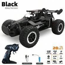 1/16 Scale RC Monster Truck, Max Speed 20km/H, Multi-Terrain Applicable, With LED Lights And Rechargeable Battery, Suitable For Children 3 Years And Above As Christmas Gift, Birthday Gift - Multicolor - View 16