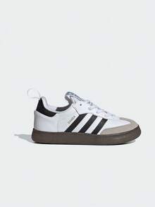 Adidas 男童 SAMBA QUICKON K 休閒低筒運動鞋 KI1579 - 黑與白 - 查看 1