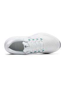 Women's Running Shoes W NIKE RUN SWIFT 3 Daily Training Mesh Casual Sports Running Shoes DR2698-112 - Peak White/Metallic Silver/Light Green/Black/Peacock Green - View 5
