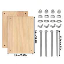 Home Wooden Book Press Multiuse Convenient Portable Sturdy Binding Press - View 7