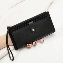 FOREVER MIYIN Card Holder Long Wristlet Wallet For Women, Multiple Colors Portable Mini Purse Bag, Coin Zipper Handheld Handbag Daily Travel Storage - Multicolor - View 15