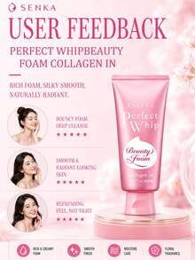 SENKA Original Cleansing Foam 120g: Membersihkan dan melembapkan secara mendalam, menghilangkan minyak berlebih, dan memberikan hidrasi tahan lama. Cocok untuk semua jenis kulit. - Pembersih Busa Kolagen - View 8