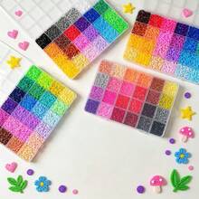 1/3/4/5 Boxes 2.6mm Perler Beads Creative Handmade Kit, DIY Fuse Beads Puzzle Keychain Pendant Making, Suitable For Enthusiasts, Can Create Various Patterns, Birthday, Graduation, Valentine's Day, Party Gifts, Handmade Gifts For Family, Friends, Classmates - Multicolor - View 2