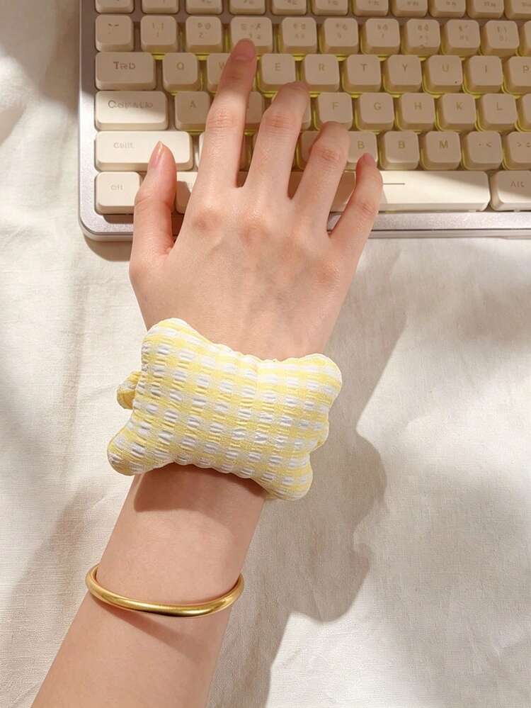 5pcs/1pc Minimalist Mouse Wrist Pad, Adult Wearable Wrist Support, Sturdy Keyboard Wrist Rest, Suitable For Long Hours Of Sitting, Computer Gaming, Office Desk Accessory - Multiple Styles - View 14
