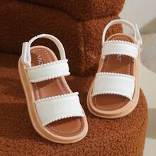 Vicvait Girls' Fashion Sunny Sandals Suitable For Daily Wear - Beige - View 8