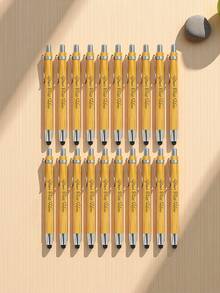 Custom Text Logo Capacitive Stylus Bamboo Ballpoint Pen, Bamboo Writing Tool, Stationery Gift, Natural Desk Accessory, Ballpoint Pen, 2-In-1 Pen, Touch Pen, Creative Bamboo Ballpoint Pen Office Stationery Gift Promotional Pen - Multicolor - View 8