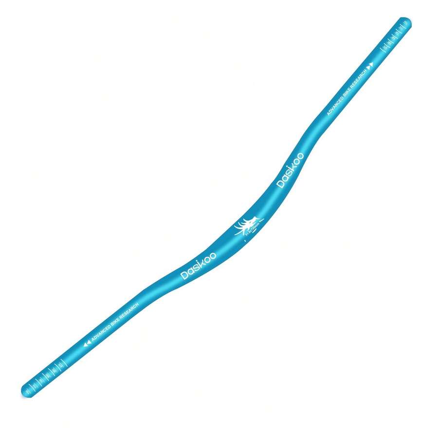Fahrrad Lenker 31.8MM Aluminiumlegierung MTB Lenker Riser Bar für Mountainbike 720MM/780MM - Blau - Übersicht 1