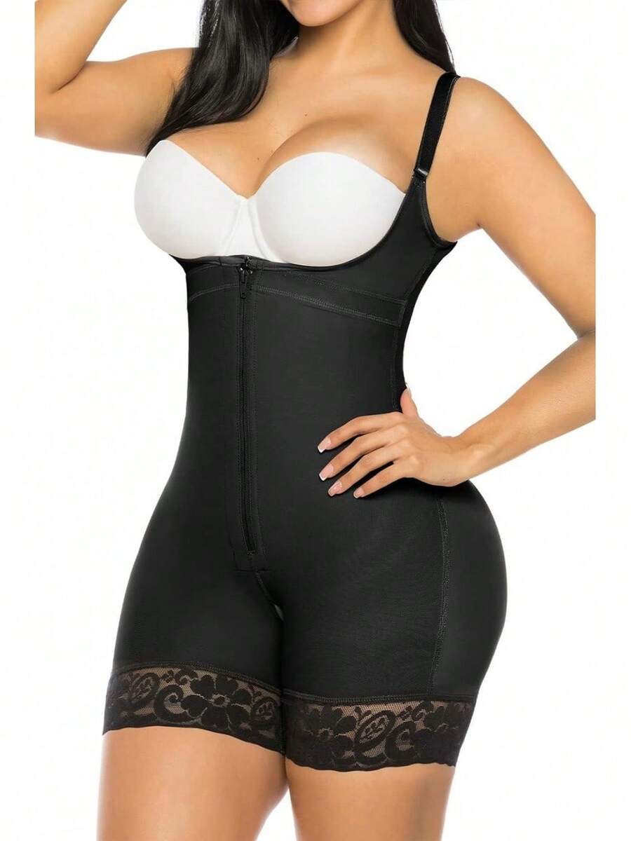 YIANNA Colombianas Shapewear For Women Postpartum Tummy Control Body Shaper Butt Lifter Bodysuit - 1-black - View 1