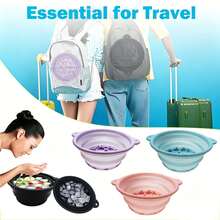 New Silicone Foldable Ice Facial Basin With Built-In Ice Slot, Silicone Ice Bath Bowl For Cold Soak Ice Therapy Face Soaking - Multicolor - View 1