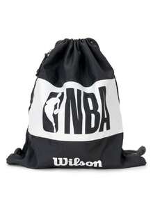 Wilson Ransel Outdoor Ringan Unisex NBA FORGE BASKETBALL BAG BL Musim Panas 2026 Ransel Olahraga Baru dengan Tali Serut WTBA70010 - Hitam/putih - View 1