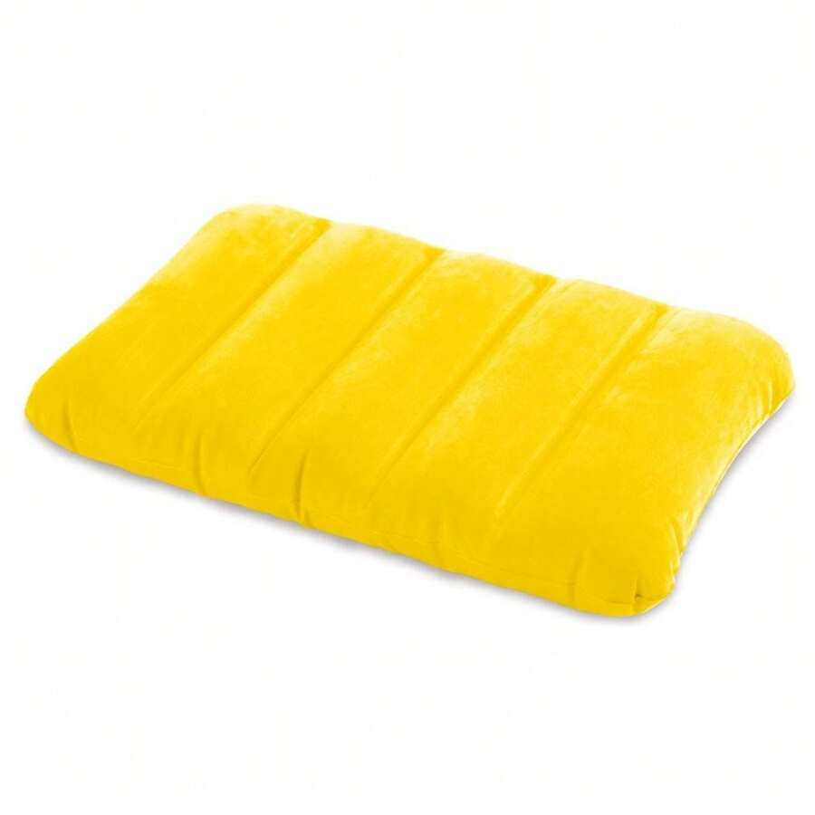 Travesseiro Inflável Infantil Amarelo Intex - Amarelo - Visão 1