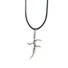 Elden Ring Melina Black Knife Pendant Necklace, Retro Punk Metal Neck Ornament, Game Fan Collectible Jewelry, Adjustable Rope Chain Accessory, Novelty Gift For Gamers - Multicolor - View 4