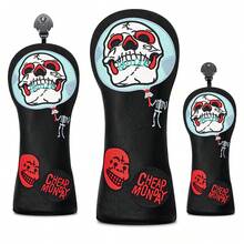 1PC Sets Driver Fairway Wood Hybrid Club Head Covers, Stylish Golf Club Covers Suitable For Men Women Outdoor Golfers, Durable Golf Club Protector - Multicolor - View 1
