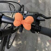 1pc Cute Large Bow Bicycle Safety Bell Handlebar Decoration Cycling Accessory - Multicolor - View 7