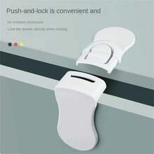 5pcs Child Safety Locks, Corner Right Angle Locks Suitable For Cabinet Doors And Drawers, Multi-Functional Protective Locks For Infants And Toddlers, Prevent Baby Finger Pinching - 5pcs - View 5