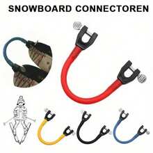 Ski Training Aid For Children And Beginners, Rubberized And Anti-Fall, Outdoor Ski Board Head Connection Trainer - A - View 7