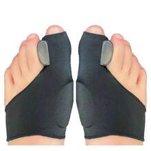Separador de dedos de silicona para corregir el hallux valgus, corrector de dedos para uso diurno y nocturno, corrector de hallux valgus, juego de dos. - 1Pair - Ver 11