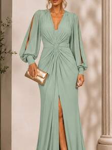 Women Long Dresses - verde menta - Ver 2