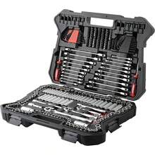 115/46pcs Socket Ratchet Wrench Tool Set With Drill Bit Socket Set Metric And Extension Bar, For Car Repair And Home Use, With Storage Box - View 1