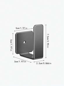 2pcs Wall-Mounted Router Storage Box, TV Network Fiber Optic Set-Top Box Shelf, Multi-Function Media Device Wall Rack, Tidy Storage Say Goodbye To Clutter, Suitable For Living Room, Bedroom, Kitchen - Multicolor - View 5