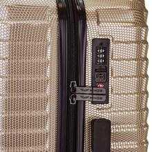 W WINGS PC 100% Polycarbonate | Hard Shell Case | Travel Suitcase 20", 24", 28" Or Luggage Set | TSA Lock, Telescopic Handle, 360° 4 Spinner Wheels CHAMPAGNE - Champagne - View 7
