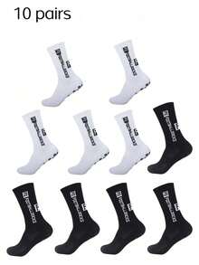 1/3/4/5/6/8/10/Medium-Sized Professional Cycling, Running, Basketball, Football Socks, Football Socks, Medium-Sized Training Socks Suitable For Football Matches, Specially Designed For Football Players 2/6/8/12 - Multicolor - View 20
