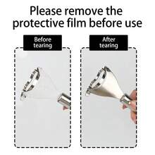 1pc Stainless Steel Corn Stripping Tool Stainless Steel Corn Kernel Remover, Plastic Vegetable Peeler, Kitchen Gadget For Easy Meal Prep, Efficient Corn Cob Stripper, Home Kitchen Tool - Silver - View 7