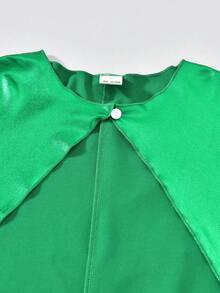 Vihyde Young Boys Halloween Dinosaur Tail Cape Costume, Eye-Catching Outfit - Green - View 8